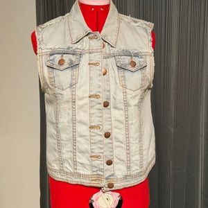 Denim vest